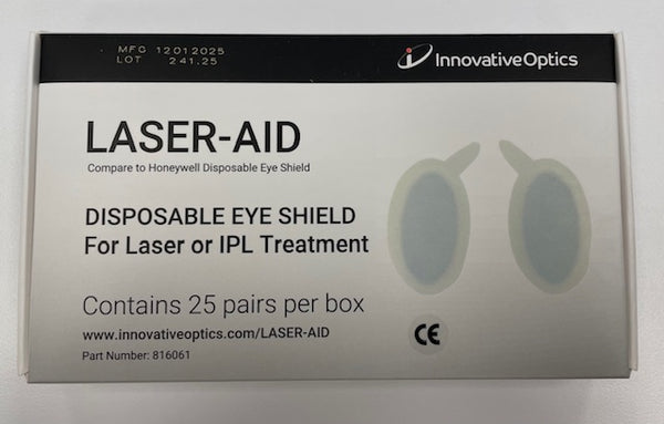 Laser-Aid Disposable Patient Eye Protection - Box of 25 Pair
